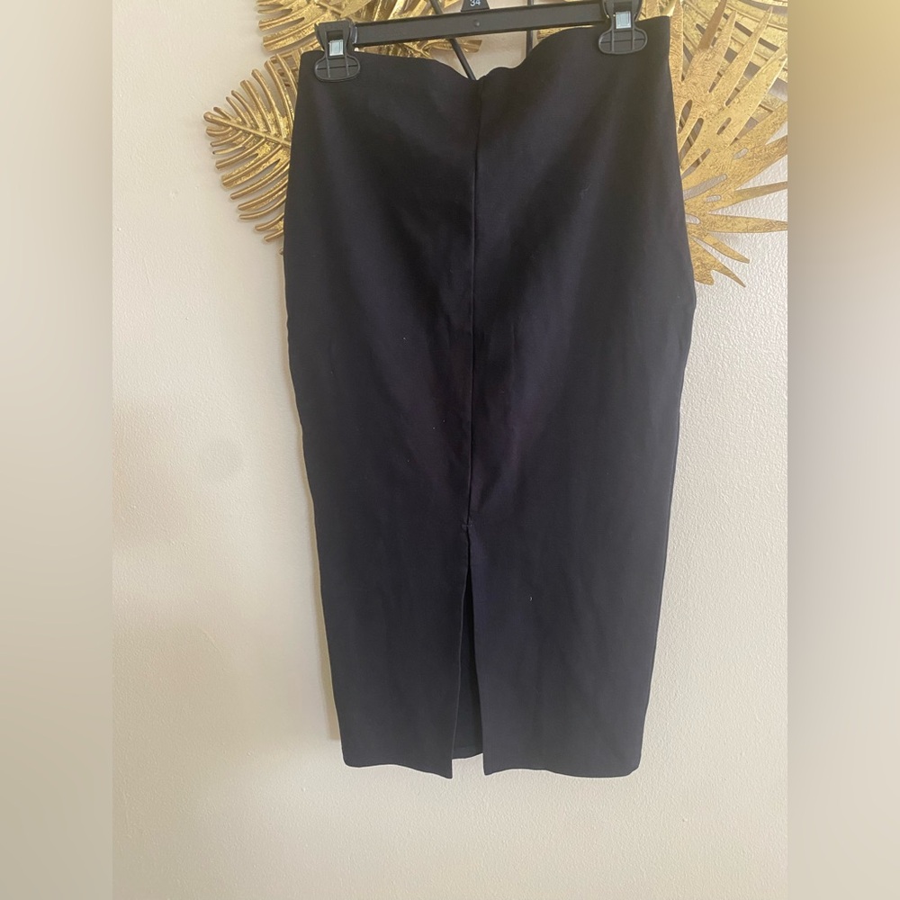 Active USA Classic Black Pencil Skirt - Picture 2 of 4